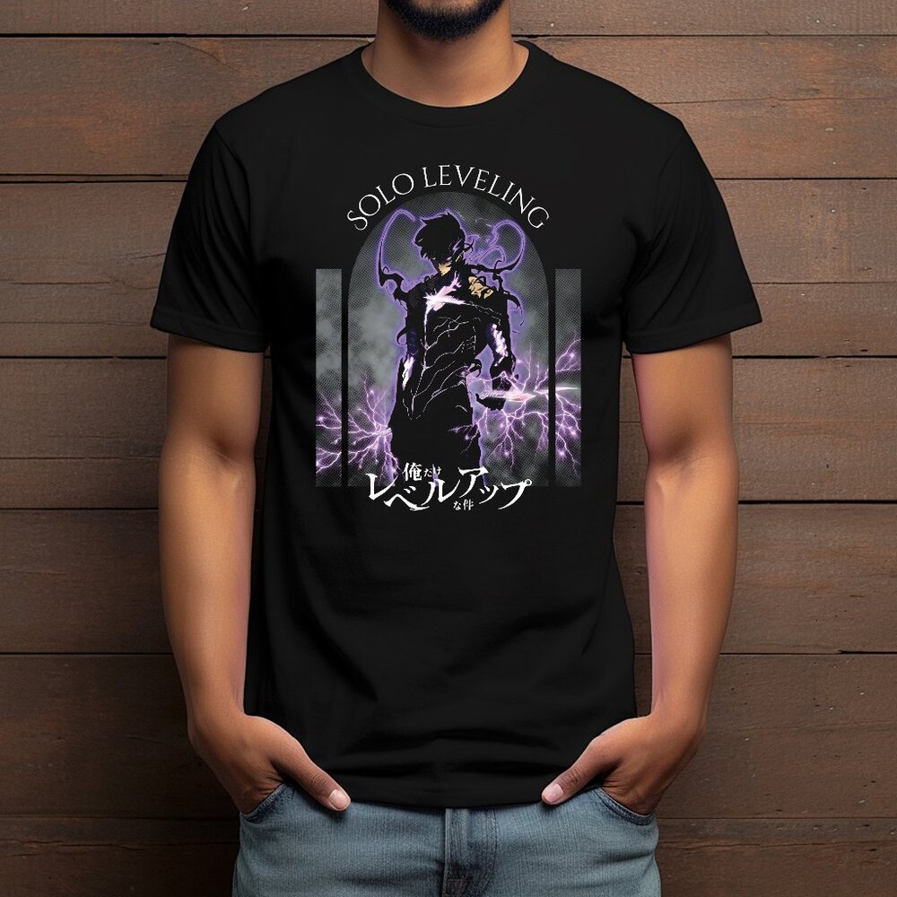 Solo Leveling Custom Anime T-shirt